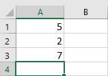 La formule calcule automatiquement le résultat.