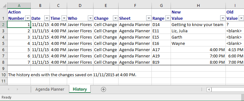 excel 2016 track changes missing