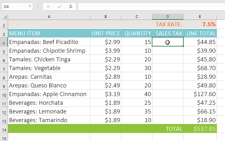 absolute cell references excel 2016 for mac