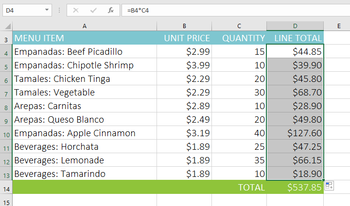 Hasil formula