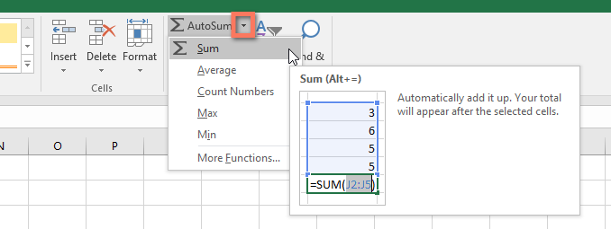 Memilih function 