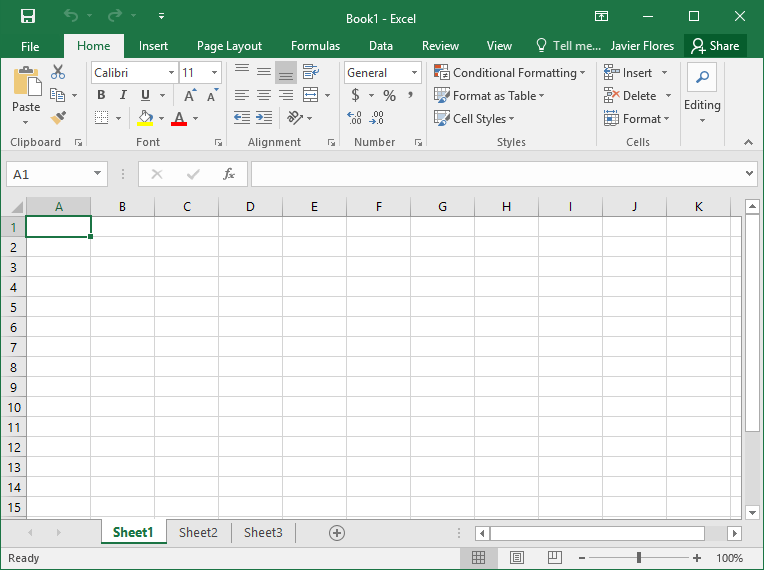 Excel 2016: Getting Started with Excel