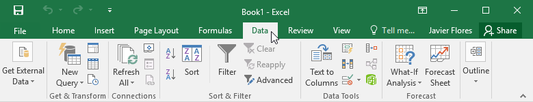 Excel: Getting Started with Excel