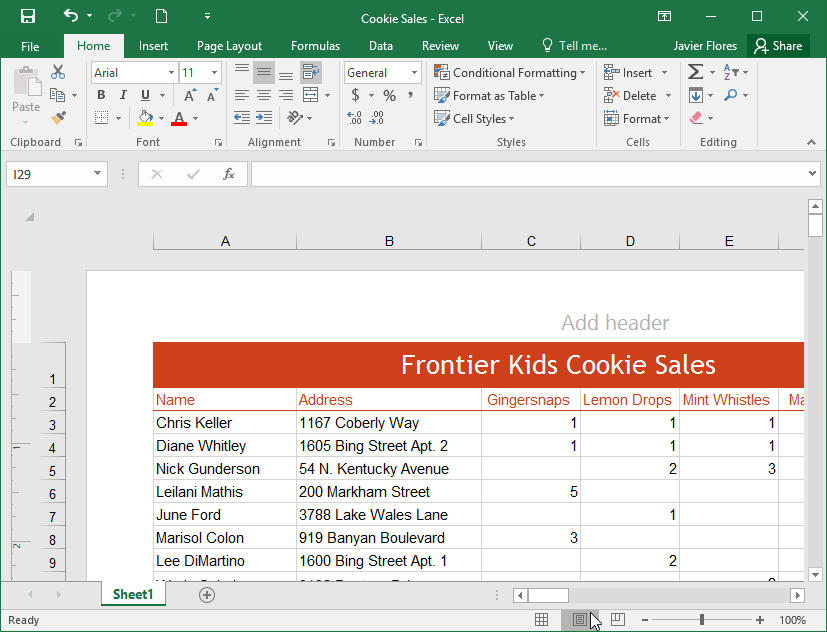 How to take advantage of the Name box in Microsoft Excel