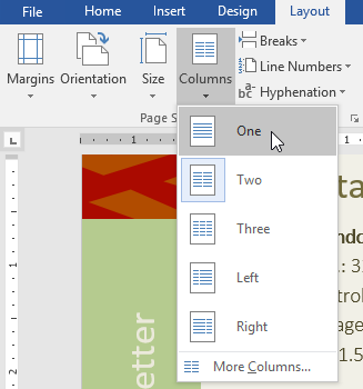 removing table formatting in word 2016