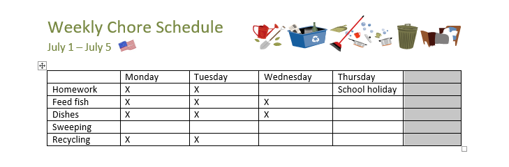 Microsoft Word Tutorial: Using Tables in Word 