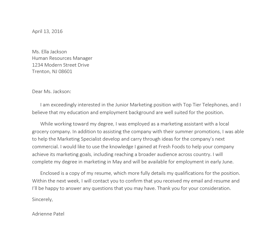 Spacing For A Letter from media.gcflearnfree.org