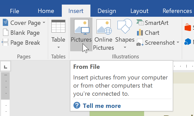 wrap text microsoft word table