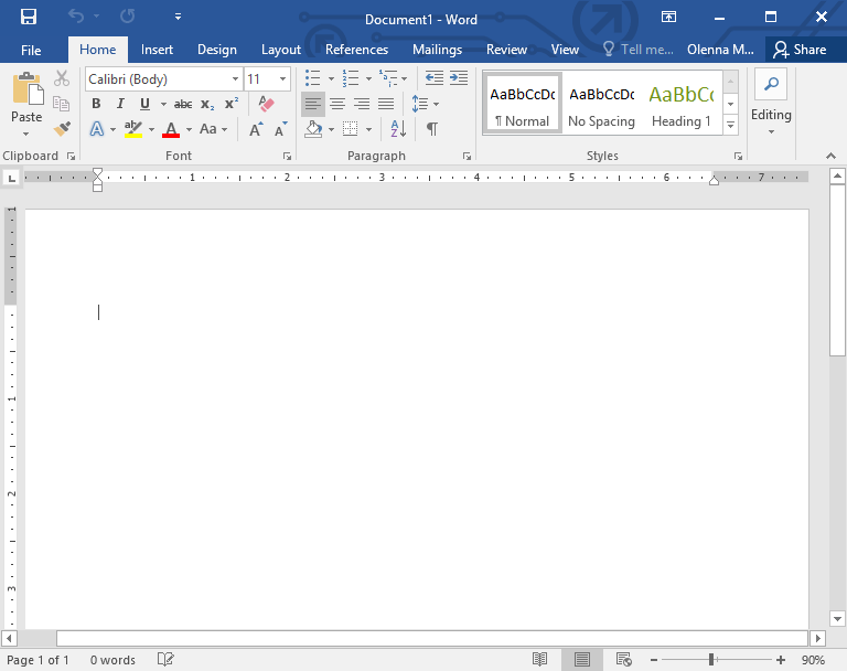 Word: Getting Started with Word