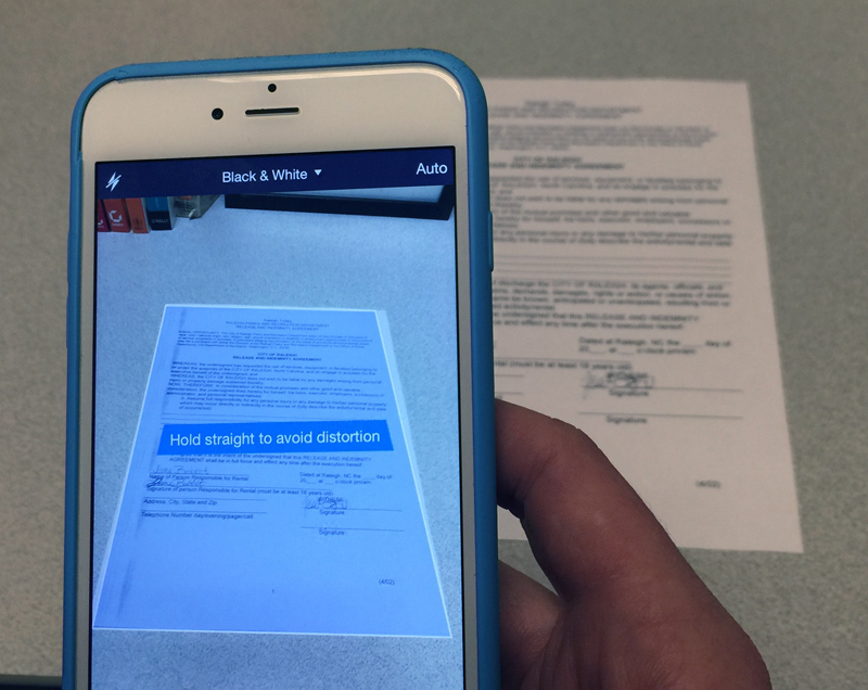 Mobile Device Tips: How to Scan Documents with a Smartphone