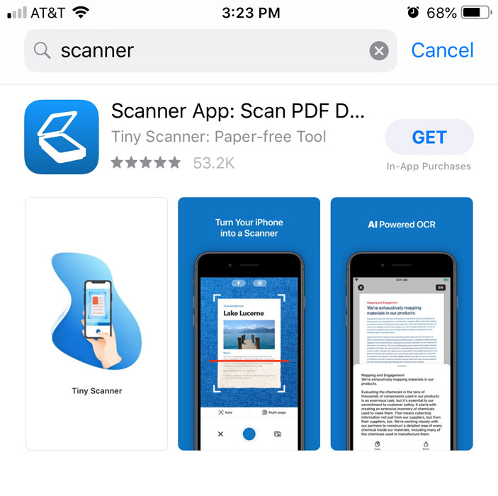 Scanning document through mobile Online Scanning and Uploading