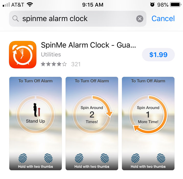 Clock na App Store