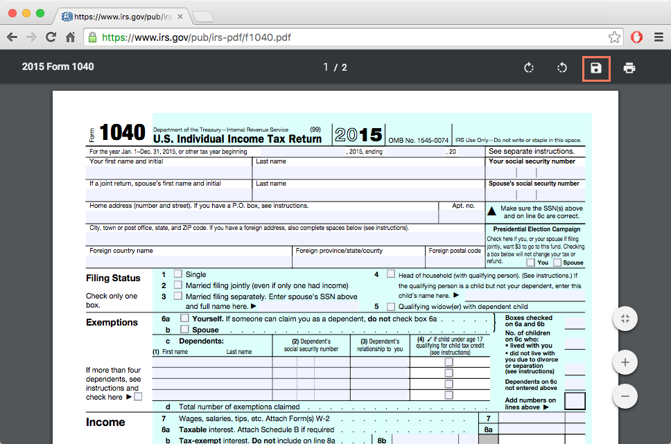 viser en PDF i et nettleservindu