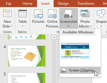 screen clipping windows