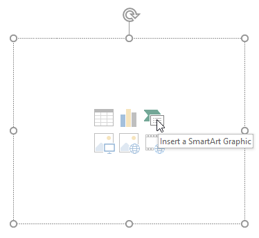 Толтургучтан SmartArt графикасын кошуу