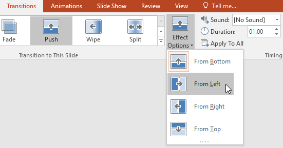 is it good to transitions and animations for powerpoint