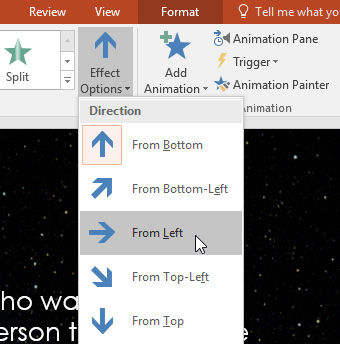 PowerPoint 2016: Animating Text and Objects