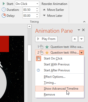 PowerPoint: Animating Text and Objects