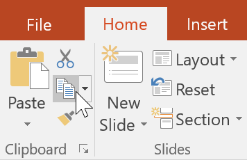 how to highlight and copy text on powerpoint that blocks it