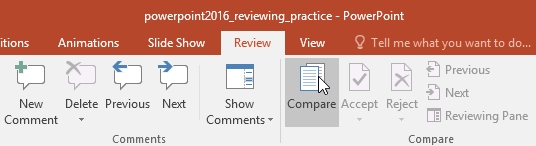 powerpoint presentation review