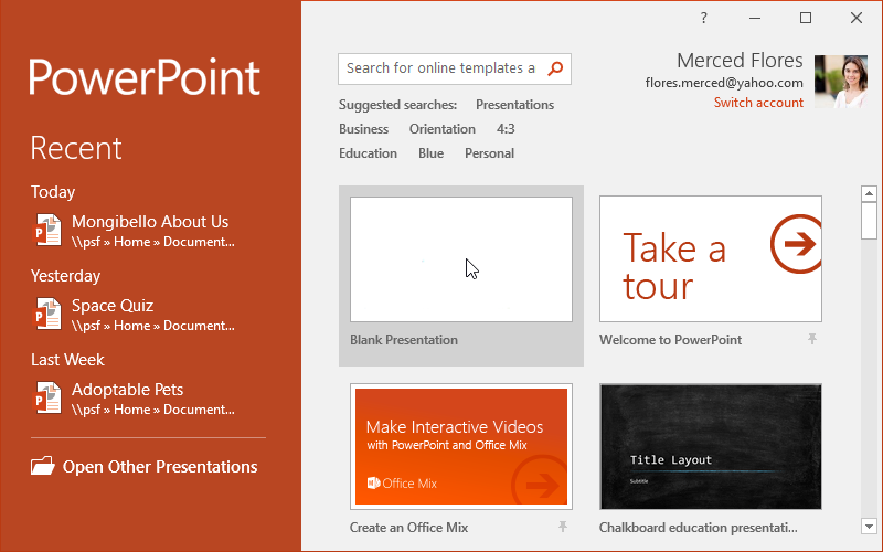 microsoft powerpoint for mac 2016 convert to video