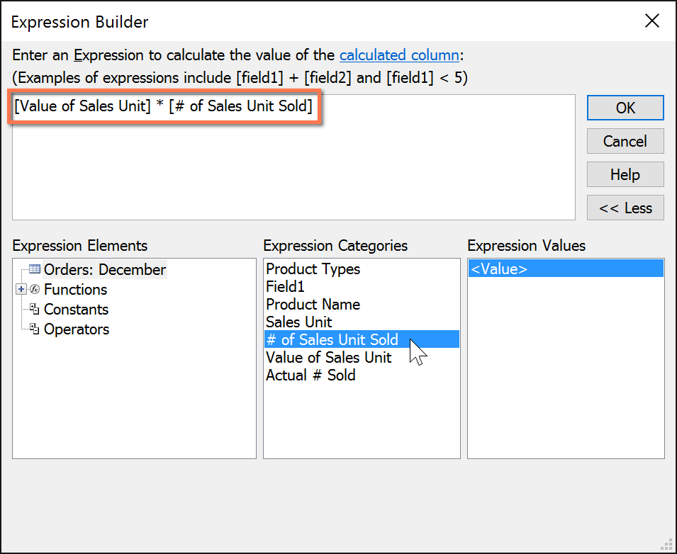 Microsoft Access Calculator Field Summer