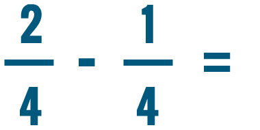 subtracting fractions problem solving questions