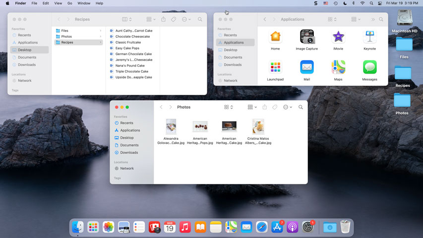 os x desktop