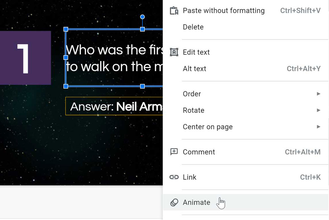 How To Do Custom Animation In Google Slides Horton Anderfarom