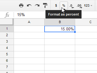 screenshot του excel 2013