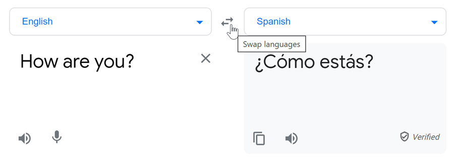 How to use Google translate as an English to English dictionary