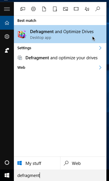 where do i find how to defrag my computer