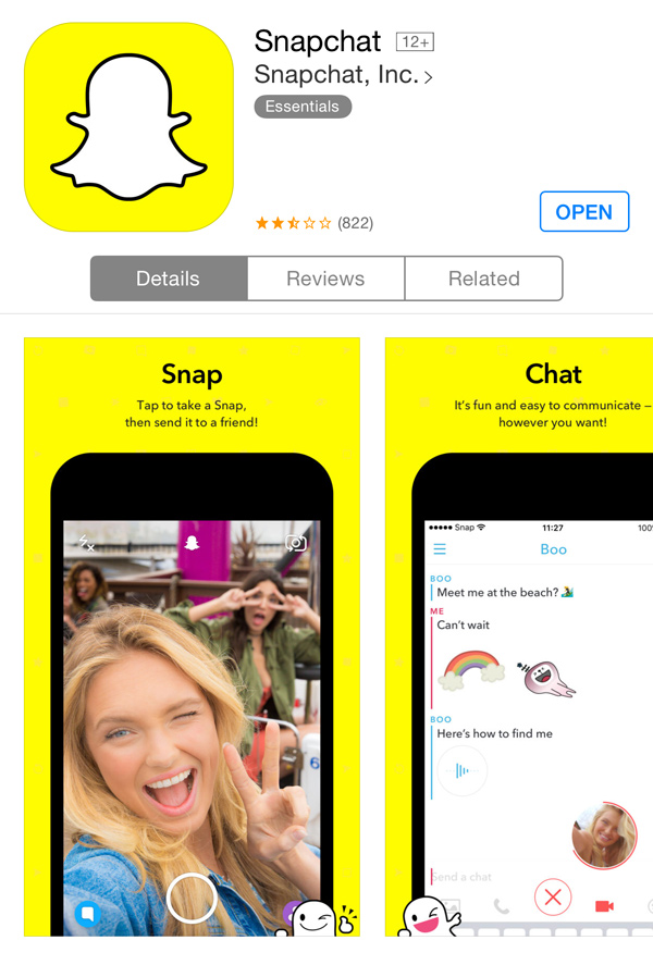 snapchat download