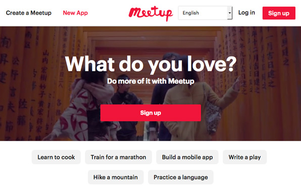 Como usar o Meetup para praticar inglês