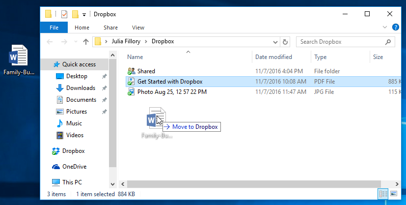 install dropbox desktop app