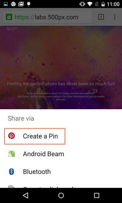 Pinterest: Pinterest for Mobile Devices