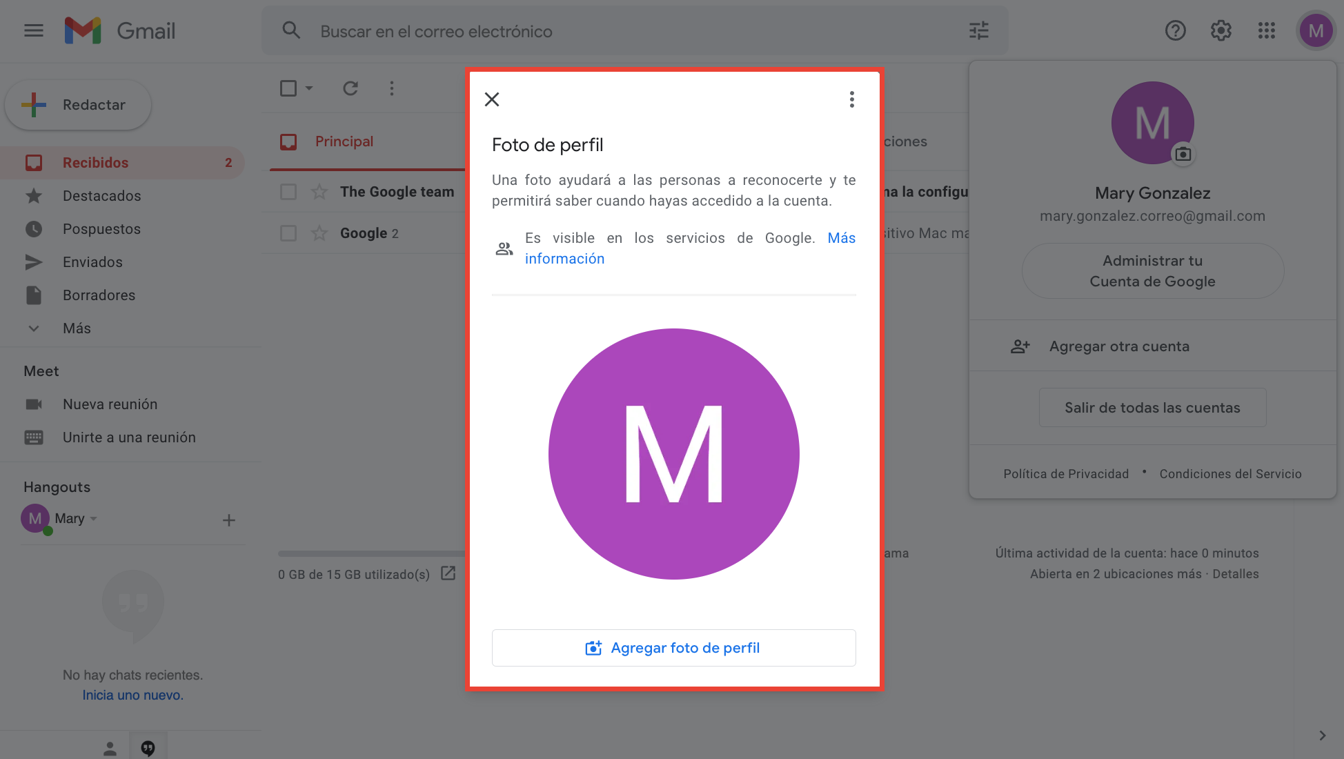 Crear un Correo Electrónico: Cómo crear un perfil en Gmail