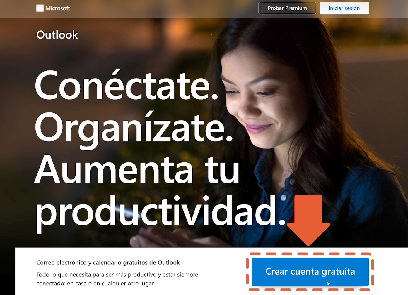 Electrónico: Aprende a crear tu cuenta en Outlook