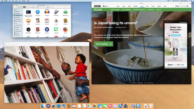 screenshot if a macOS desktop 