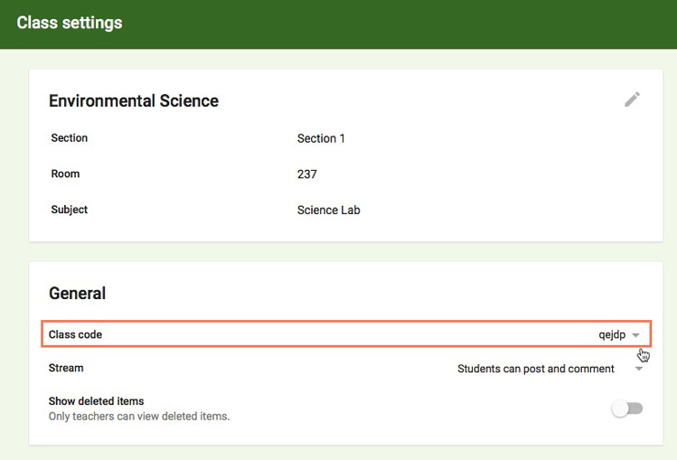 Free Google Classroom Codes