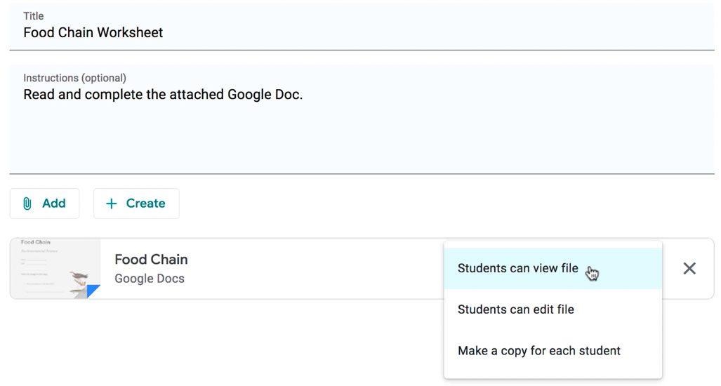 How to Create Assignments for Google Classroom – Help Center