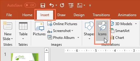 PowerPoint: Working with Icons