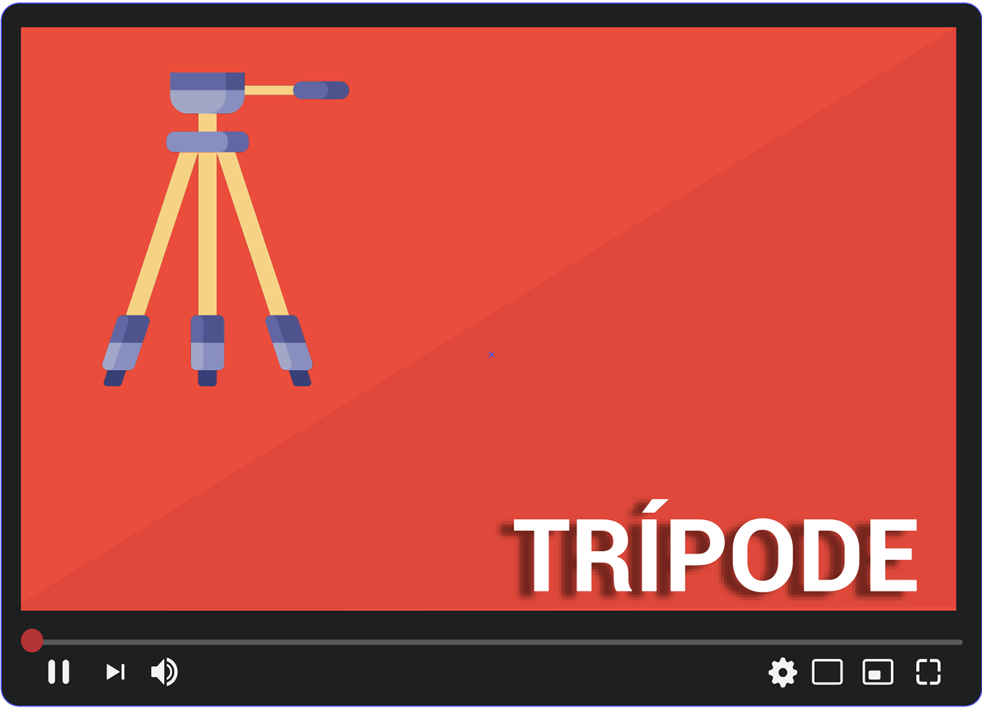 Dale estabilidad a tus videos con un trípode.