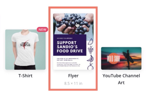 Create A T-shirt Flyer With Canva 