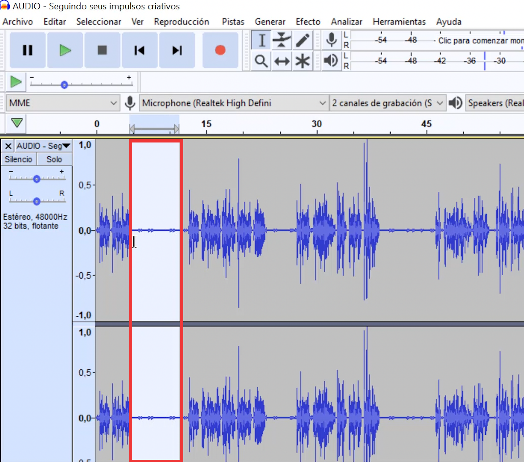 Curso de YouTube ¿Cómo limpiar un audio?