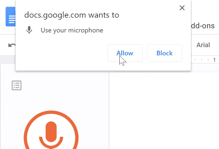 Google speech