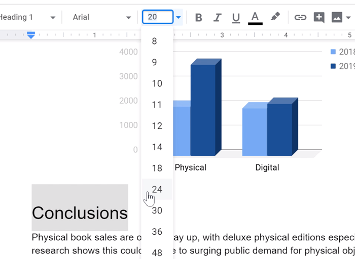 making formatting changes