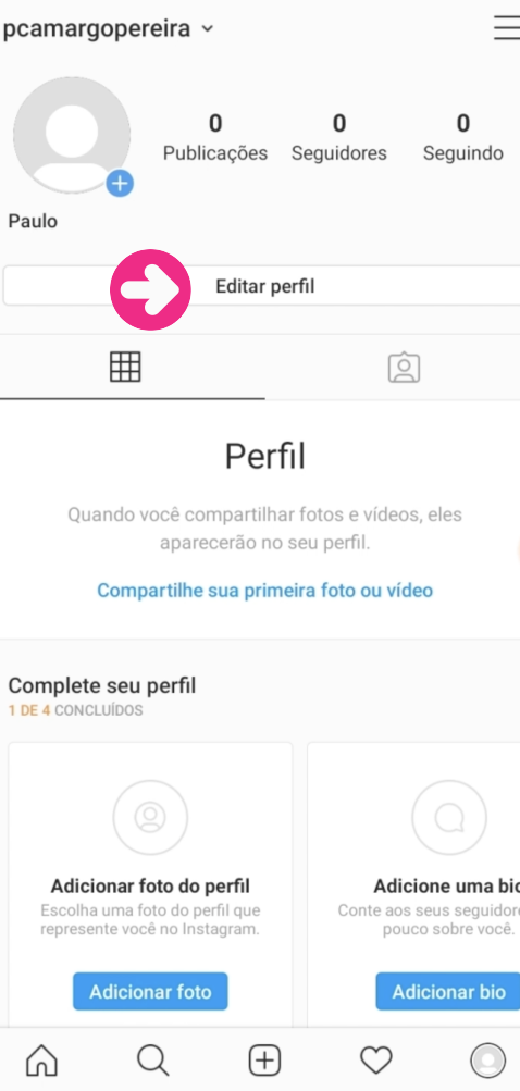 imagem2 - criar conta instagram profissional 