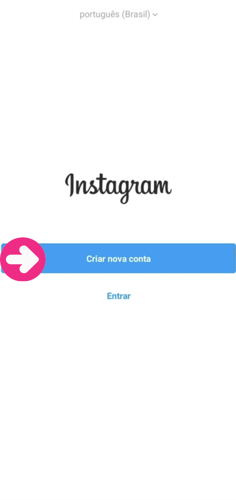 imagem1 - criar conta instagram