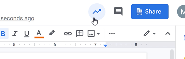 clicking jagged arrow icon